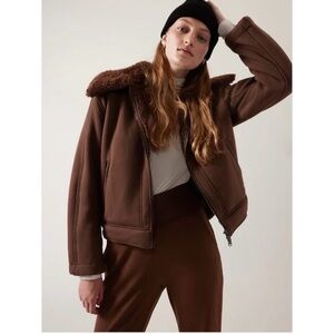 Athleta Westbound Sherpa Jacket Size XXS